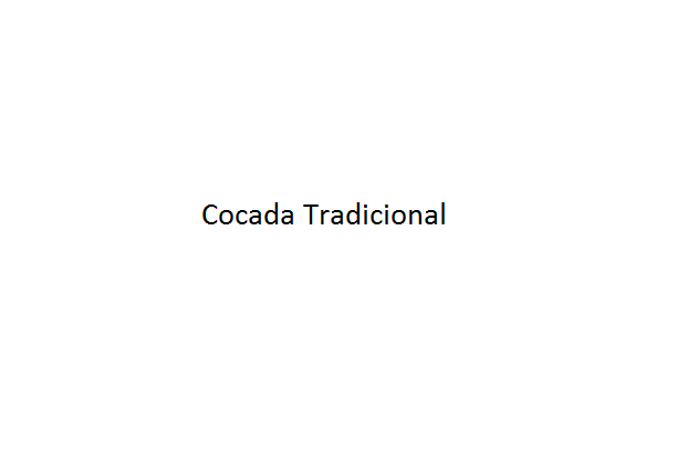 Cocada Tradicional